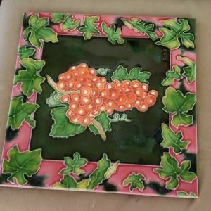 Colorful Grape Trivet.